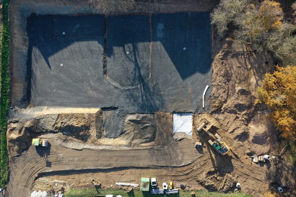 Début de chantier