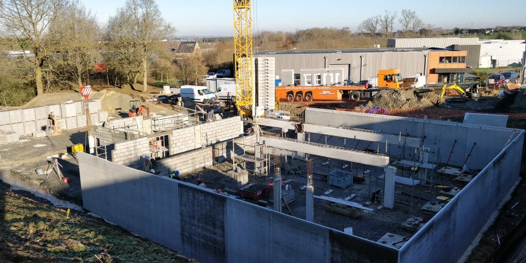 Avancée de notre nouveau bâtiment