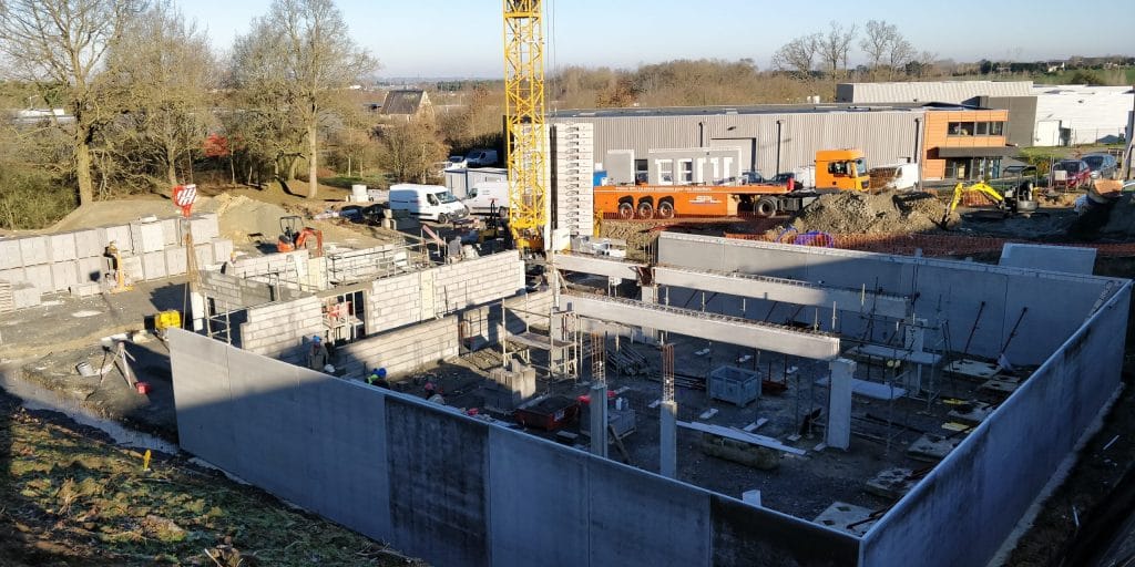 Avancée de notre nouveau bâtiment