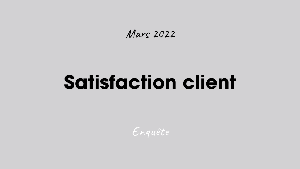 ANGERS-LE MANS- SATISFACTION CLIENT